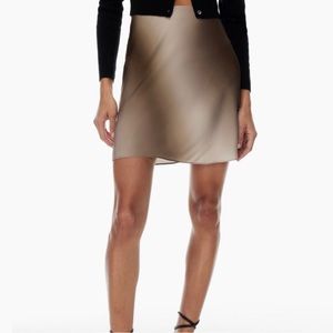 New with Tags Aritzia Babaton Slip Mini Skirt